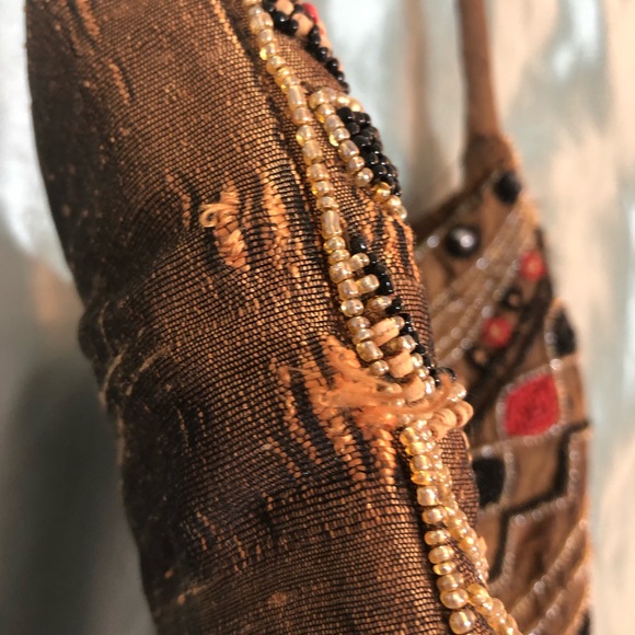 Beautiful boho embellished handbag - Picture 5 of 8
